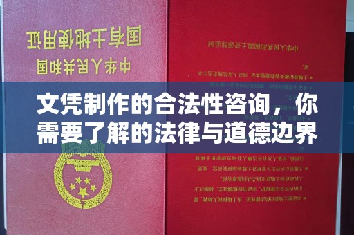 惠阳文凭制作的合法性咨询，你需要了解的法律与道德边界