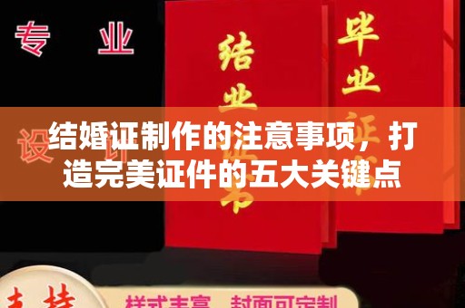 惠阳结婚证制作的注意事项，打造完美证件的五大关键点