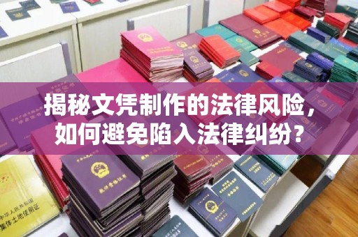 惠阳揭秘文凭制作的法律风险，如何避免陷入法律纠纷？