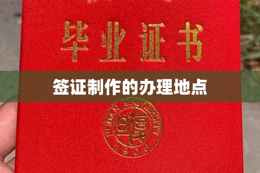 惠阳签证制作的办理地点