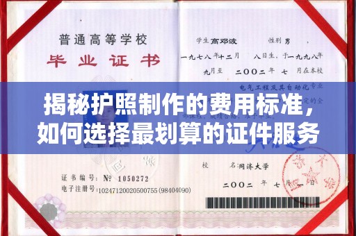 惠阳揭秘护照制作的费用标准，如何选择最划算的证件服务？