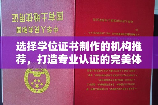 惠阳选择学位证书制作的机构推荐，打造专业认证的完美体验