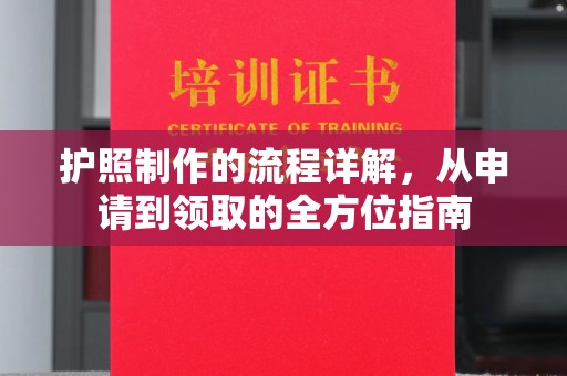 惠阳护照制作的流程详解，从申请到领取的全方位指南